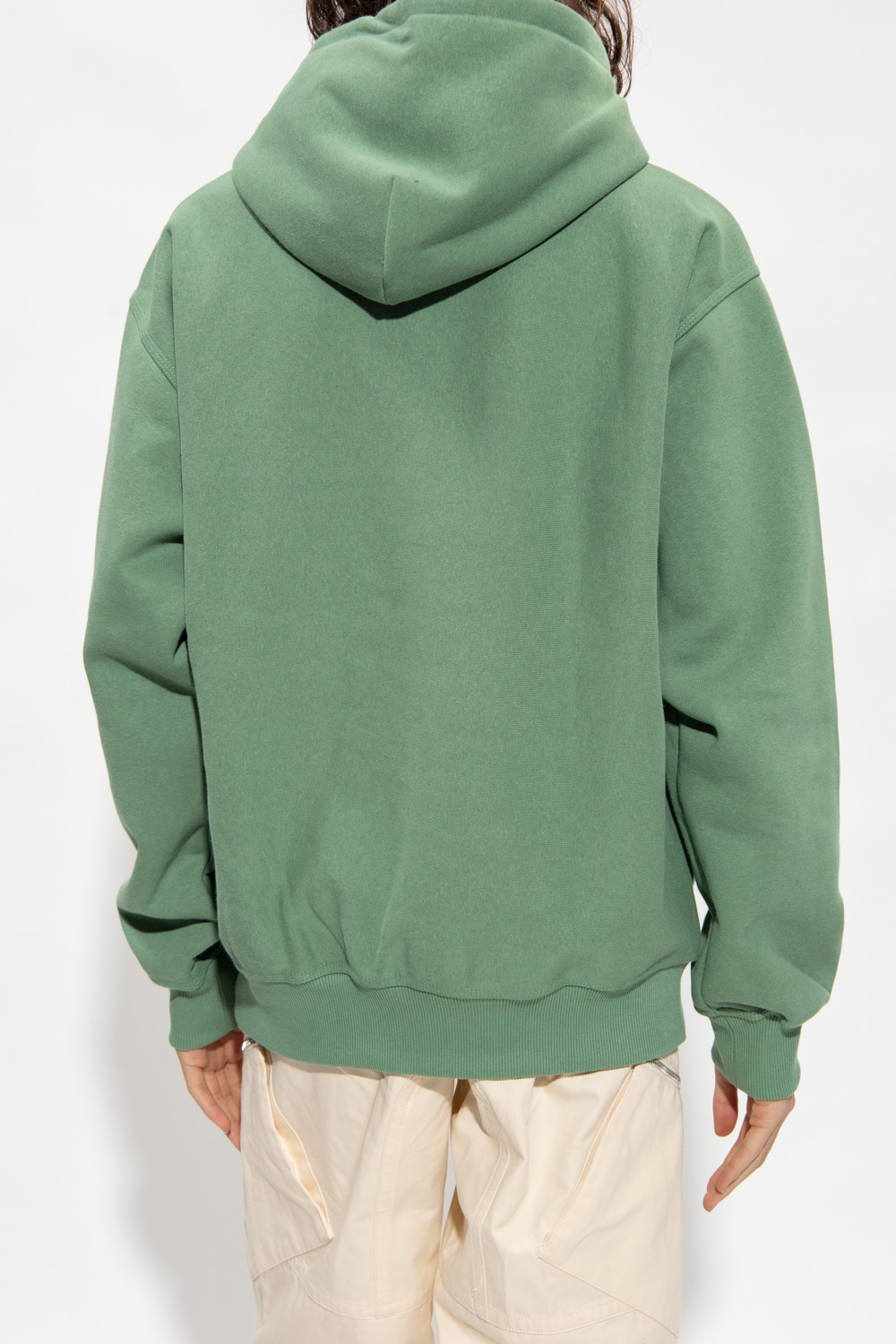 2022年激安 「即完売✨」Stussy Flipped Zip Hoodie green パーカー